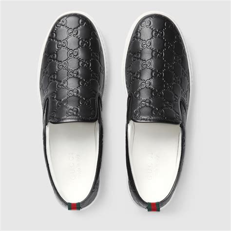 scarpe gucci nike|men Gucci slip on sneakers.